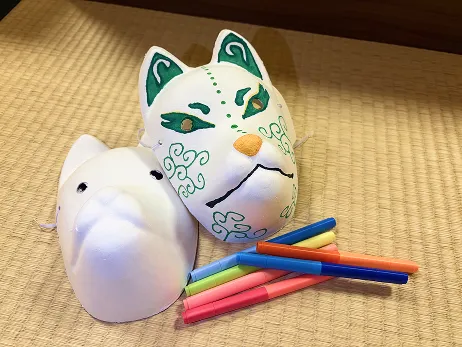 狐貍面繪畫體驗
