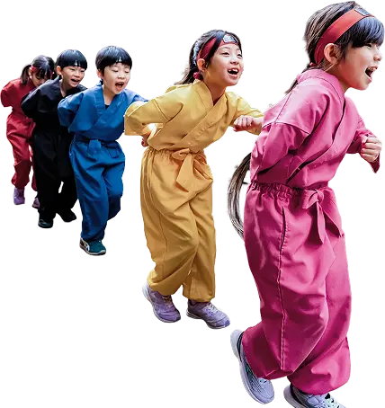 孩子們享受景點的照片