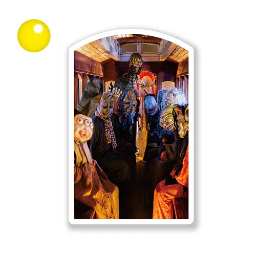 YOKAI 窺視造型壓克力貼紙